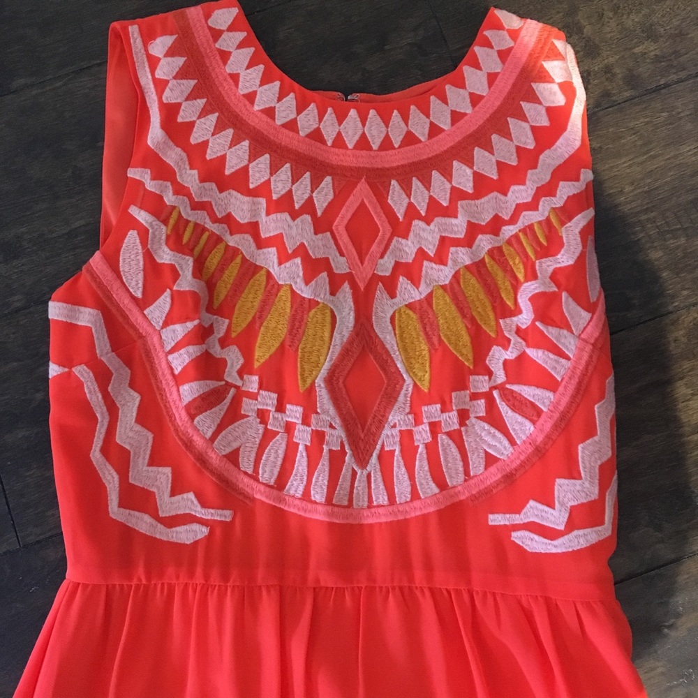 Gianna Bini Orange Dress